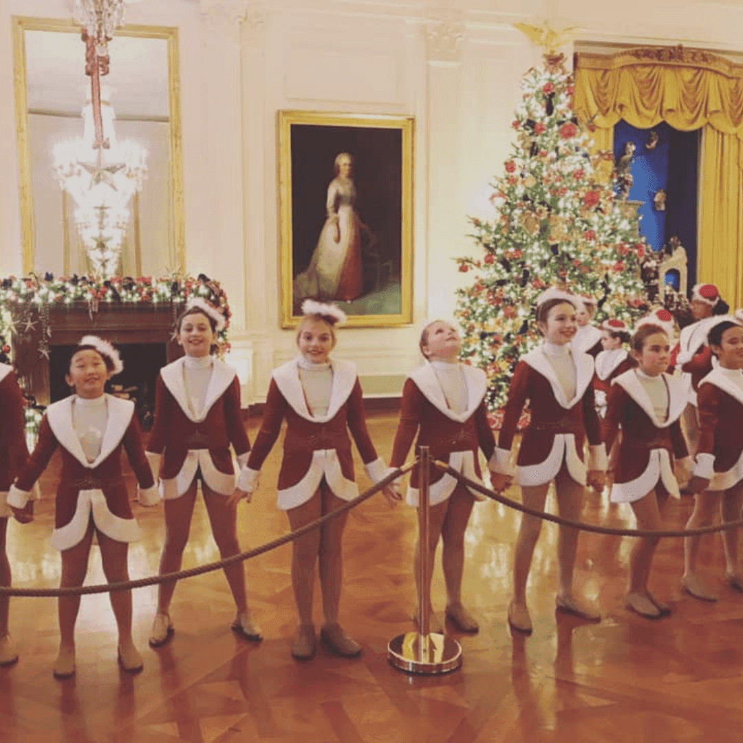 Dancers performing at the White House