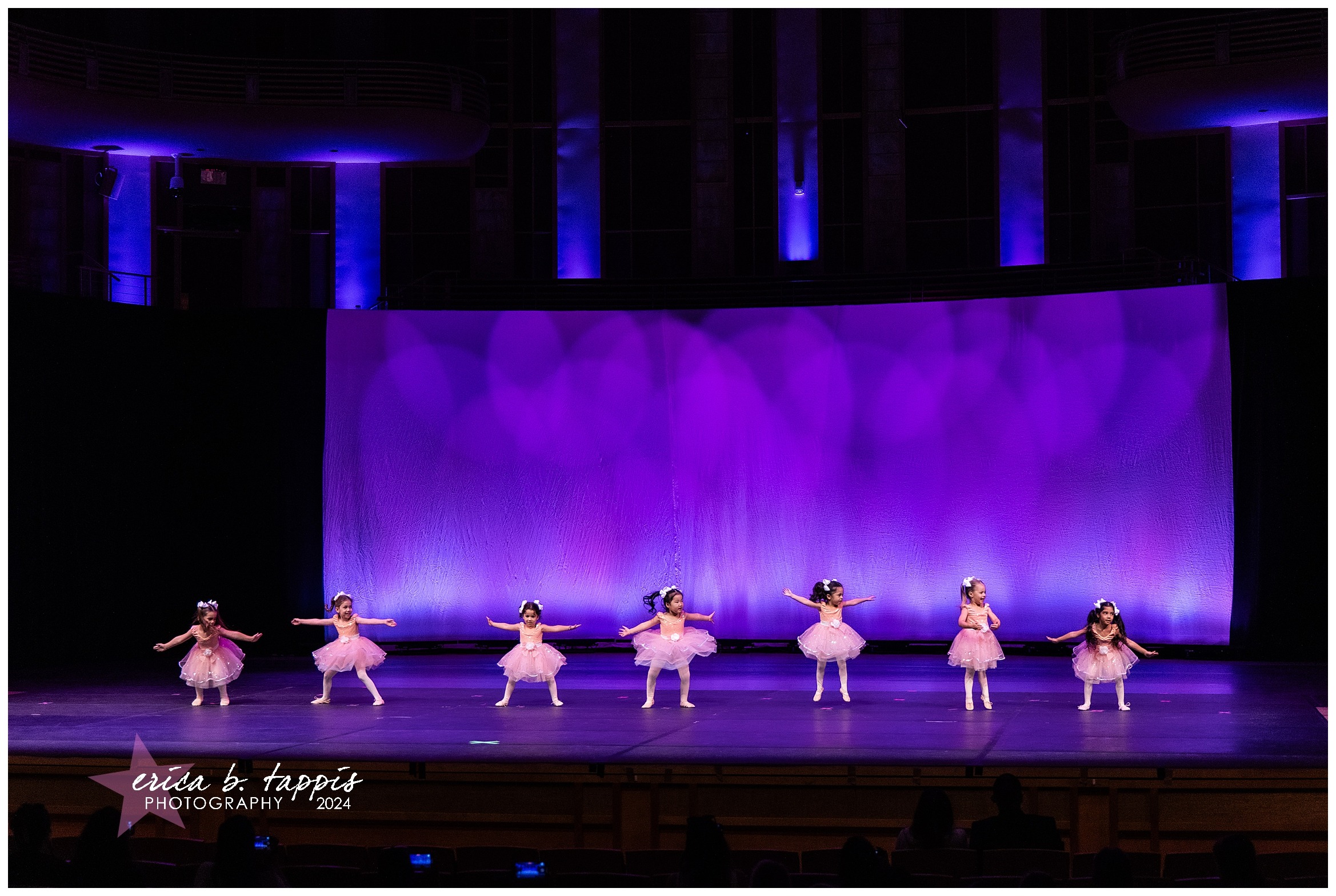 Bella Ballet dancers performing on stage